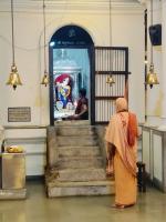 HH Swamiji's arrival at Samadhi Math, Mangaluru (26 July 2026); Picture Courtesy Smt. Ankita Savnal